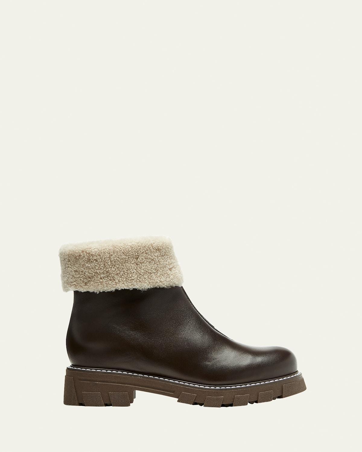 La Canadienne Abba Genuine Shearling Lined Waterproof Bootie Product Image