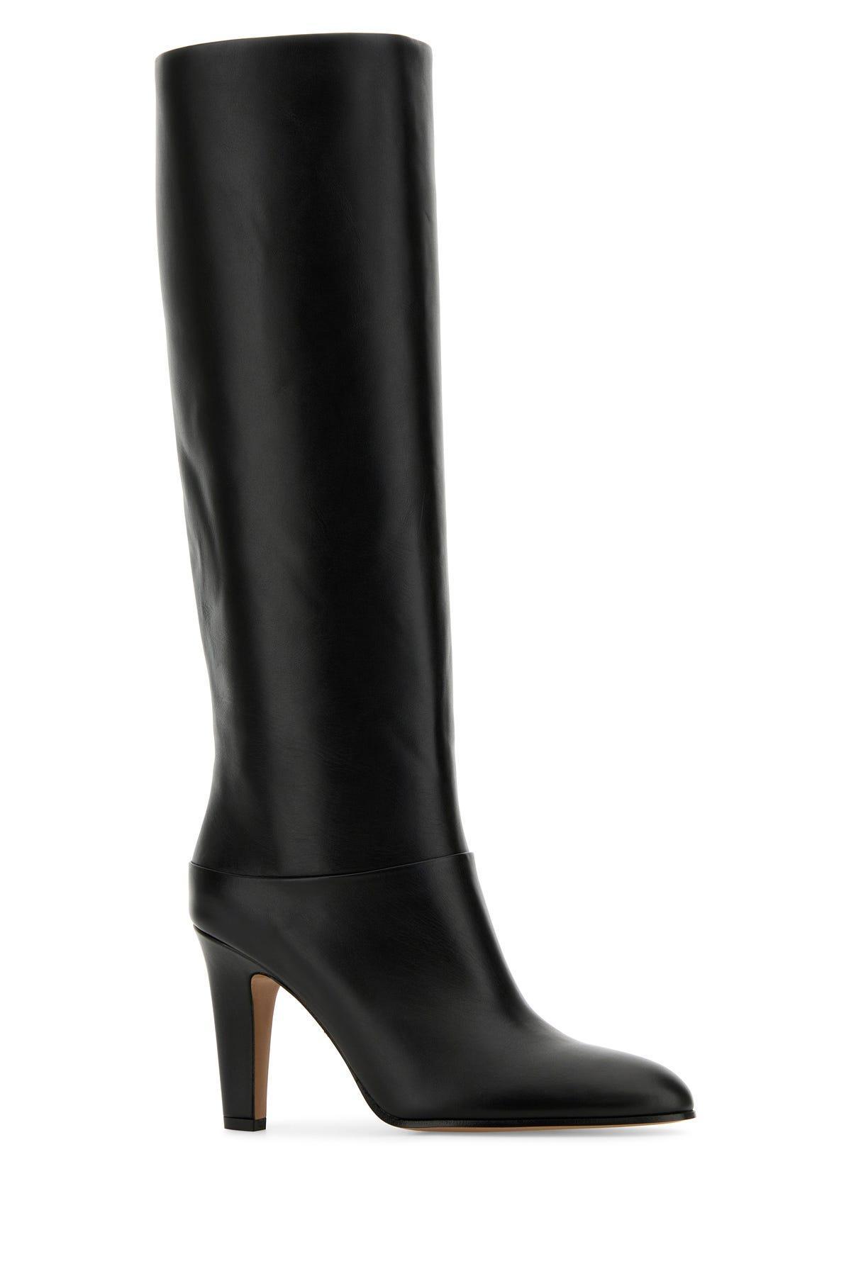 Eve Leather Boots In Black Product Image