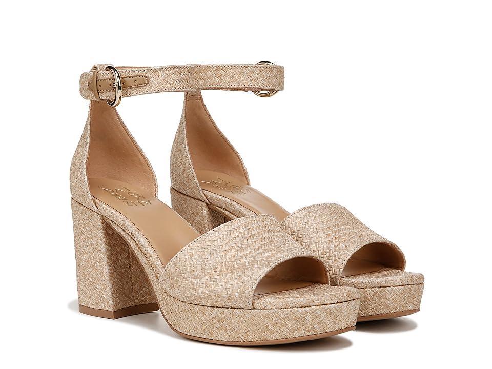 Naturalizer Pearlyn3 Ankle Straps (Wheat Woven Fabric) Women's Sandals Product Image