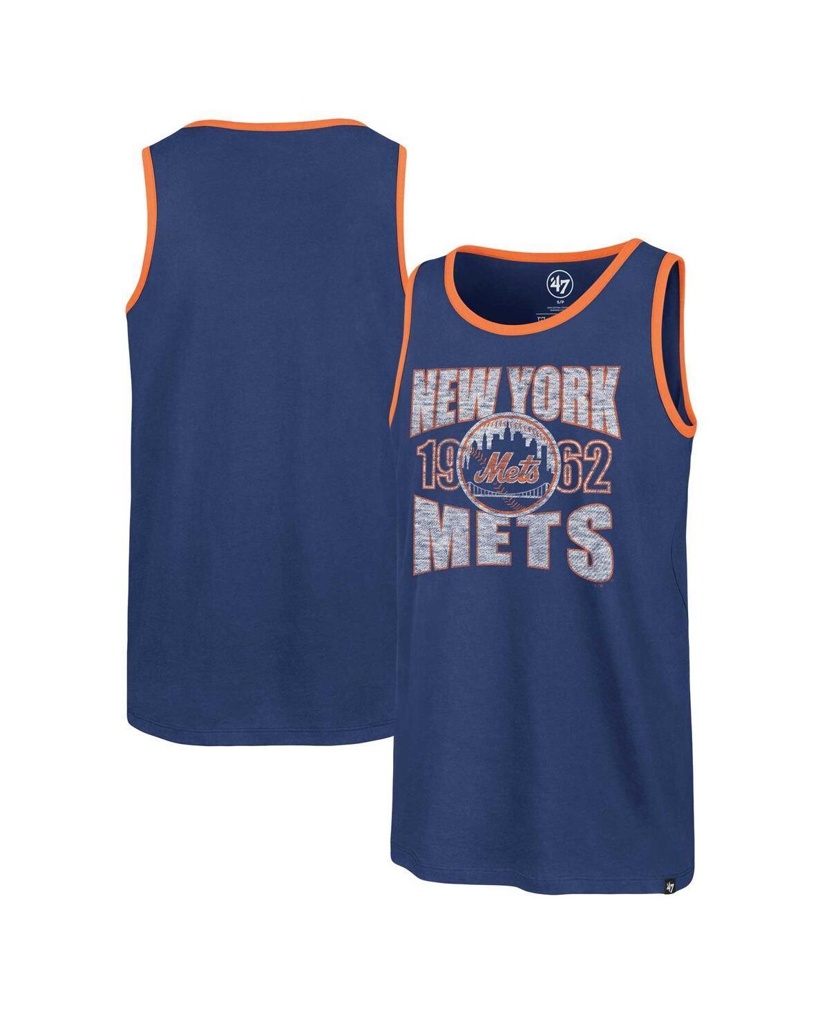 Mens 47 Royal New York Mets Upload Franklin Tank Top Product Image