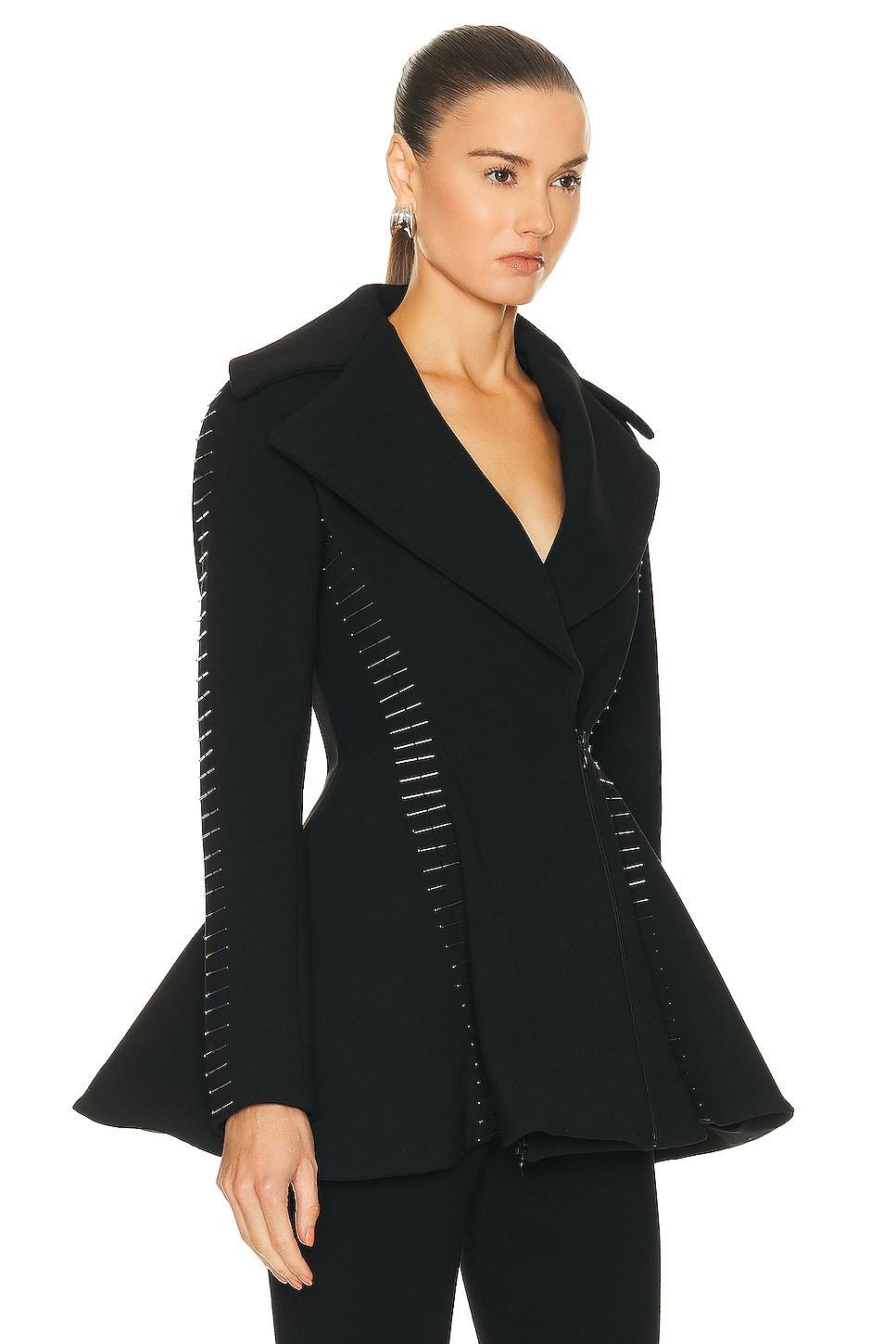 ALAÏA Fitted Jacket Black. (also in 34). Product Image