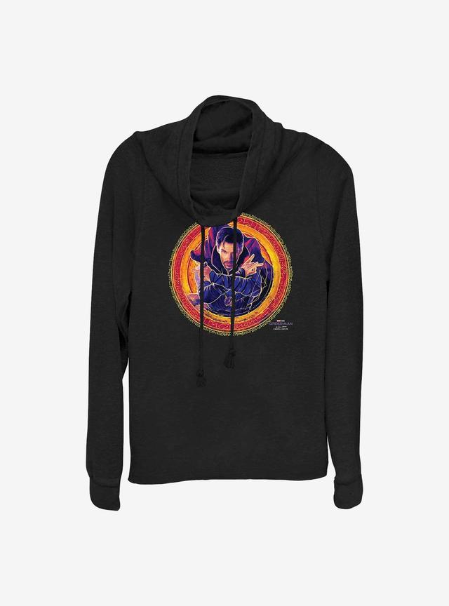 Marvel Spider-Man Doctor Strange Portrait Cowlneck Long-Sleeve Girls Top Product Image