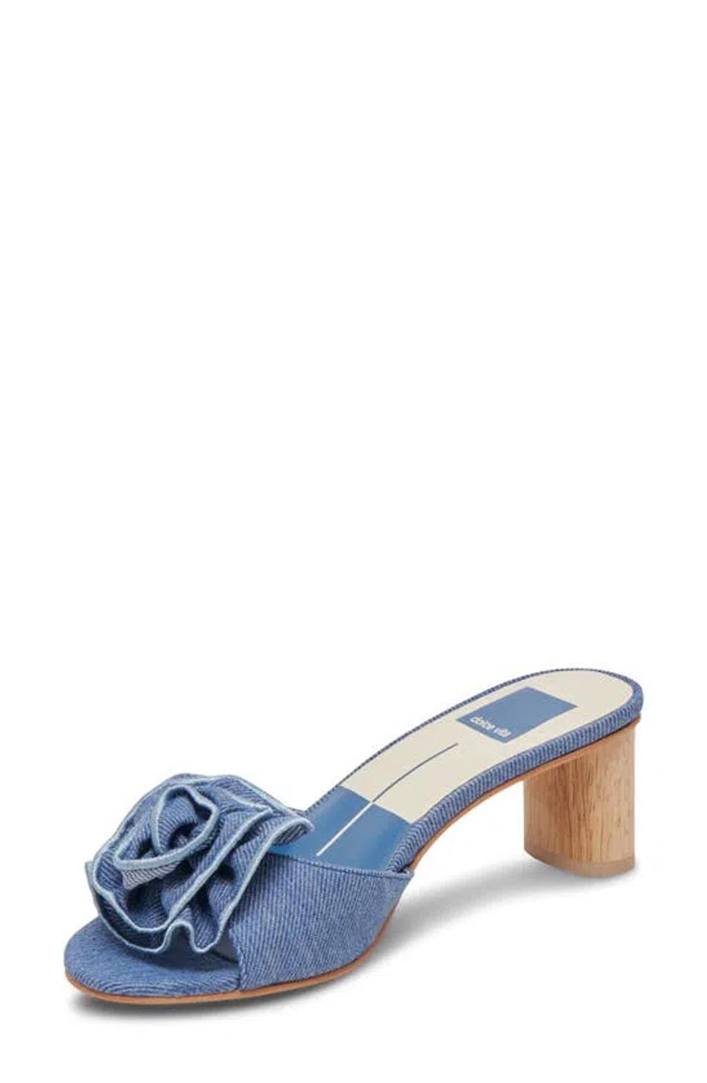 Darly Slide Sandal In Blue product image