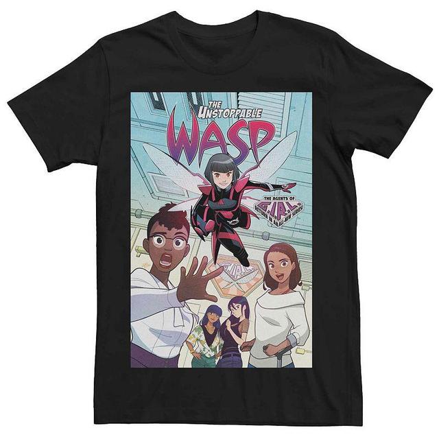 Mens Marvels Unstoppable Wasp #1 Comic Cover Tee Product Image