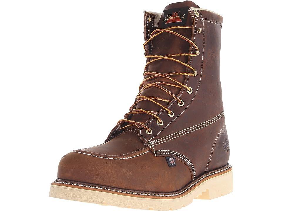 Thorogood American Heritage 8 Moc Toe Safety Crazy Horse) Men's Work Boots Product Image