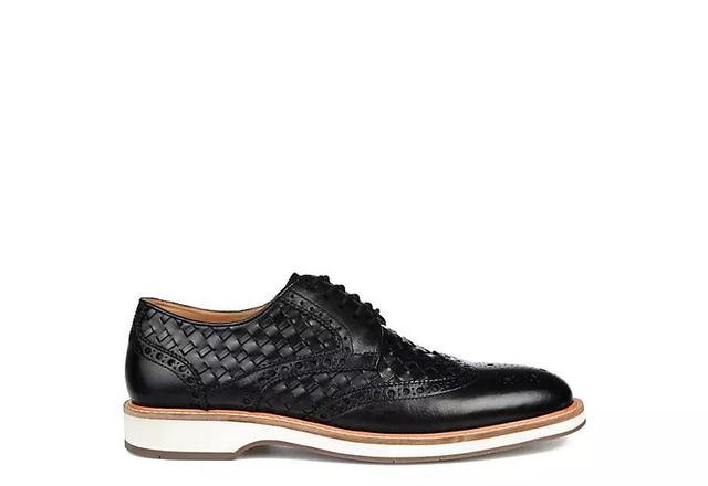 Thomas & Vine Mens Radcliff Wide Width Tru Comfort Foam Lace-Up Woven Wingtip Derby Shoes Product Image