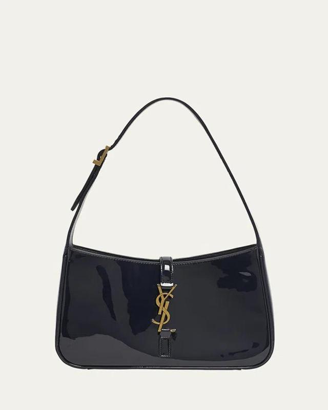 SAINT LAURENT Le 5 A 7 Shoulder Bag In Midnight Blue Product Image