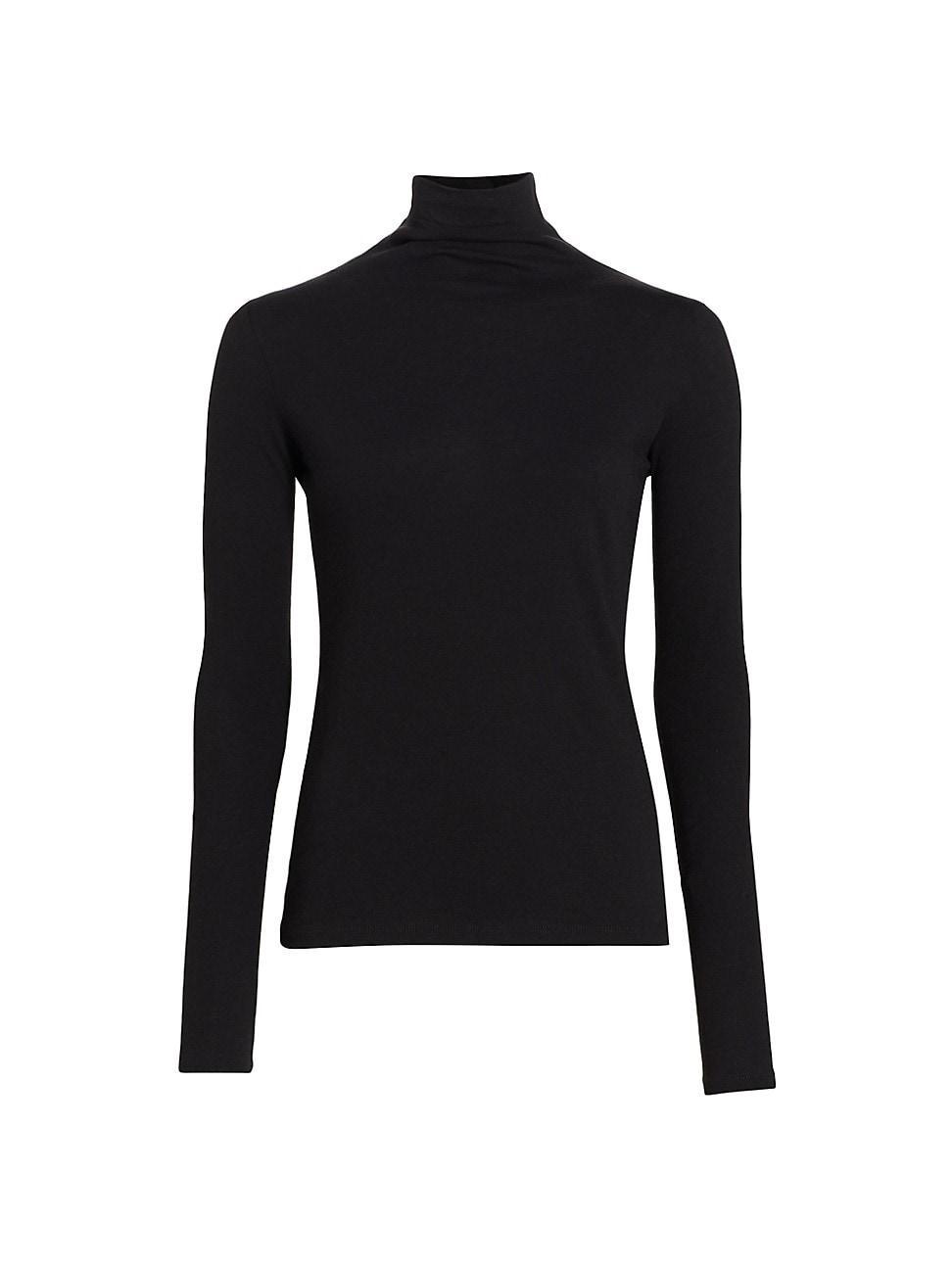 Womens Essential Turtleneck Sweater Product Image