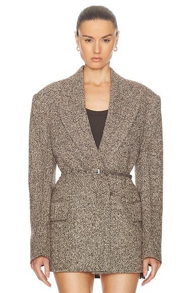 Single Breasted Suit Jacket Product Image