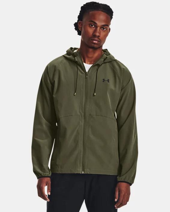 Men's UA Stretch Woven Windbreaker Product Image