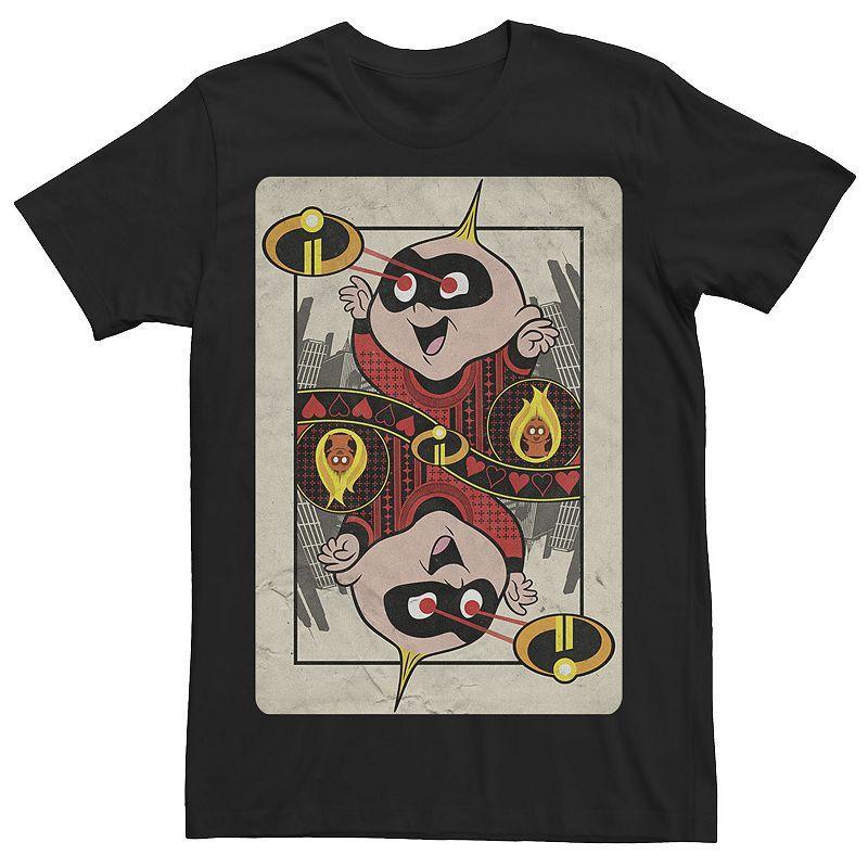 Mens Disney / Pixar Incredibles 2 Jack Jack Playing Card Tee Product Image