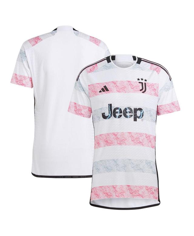 Mens adidas White Juventus 2023/24 Away Authentic Jersey - White Product Image