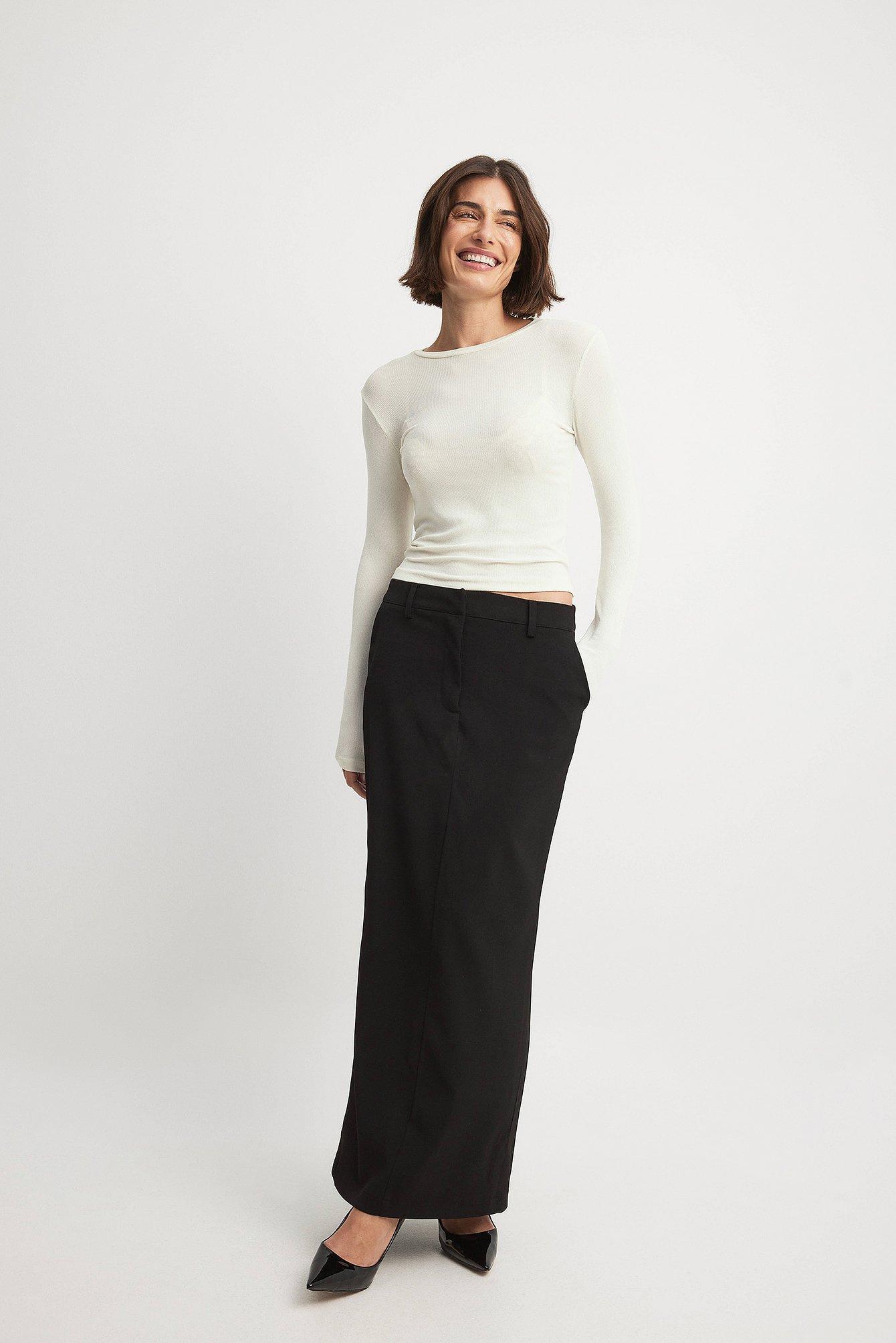 Tailored Maxi Skirt product image