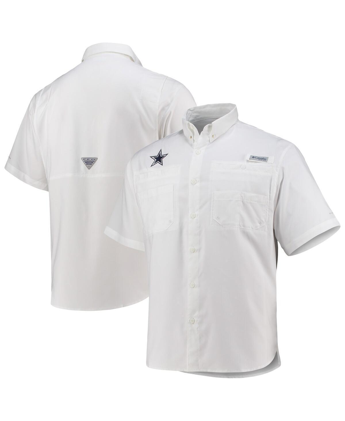 Columbia Men's PFG Tamiami Short Sleeve Shirt - Tall - Dallas Cowboys- Product Image