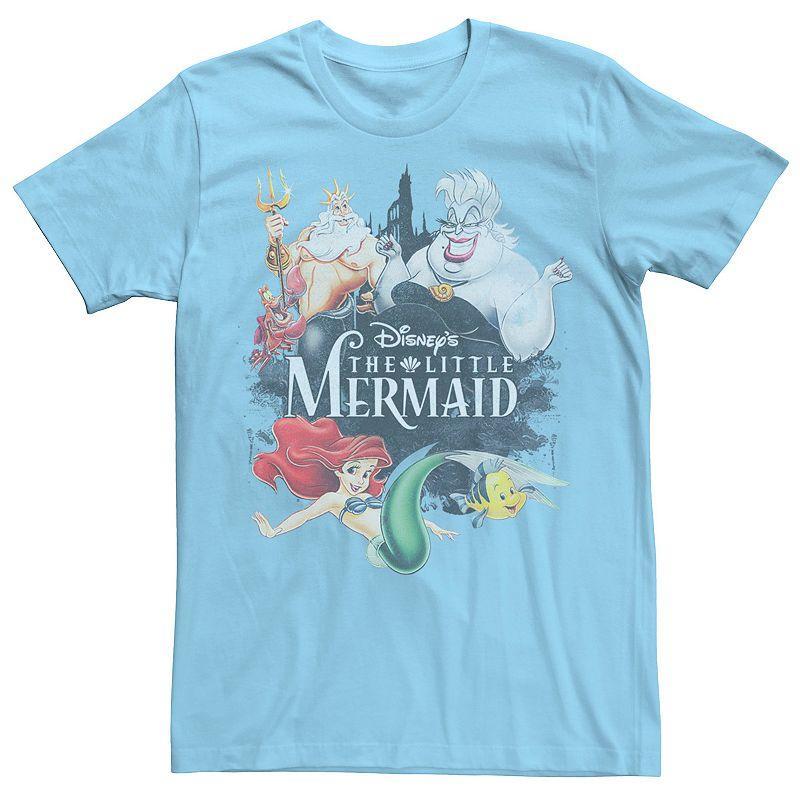 Fifth Sun Mens Watercolor Mermaid Short Sleeve Crew T-shirt Product Image