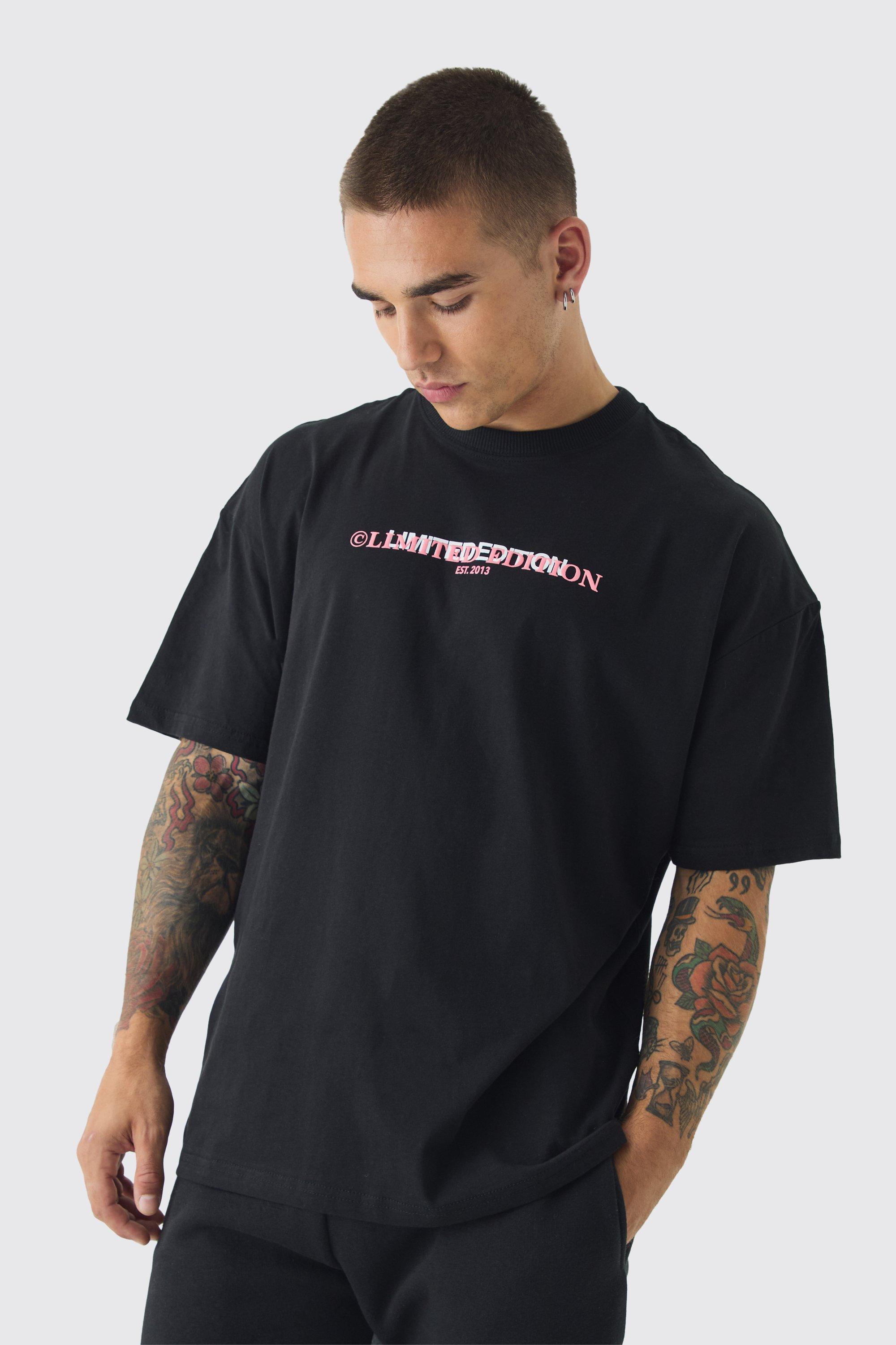 Oversized Limited Edition T-shirt | boohooMAN USA Product Image