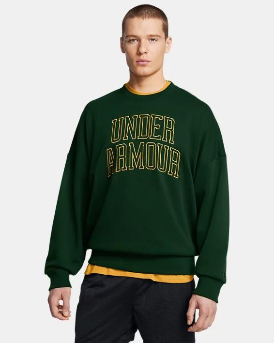 Men's UA Icon Heavyweight Terry Oversized Crew Product Image