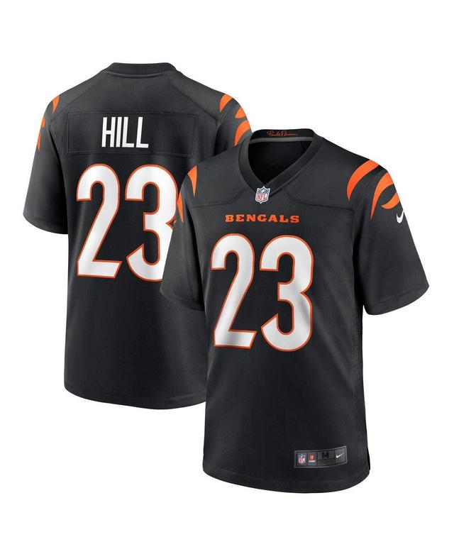 Mens Nike Daxton Hill Black Cincinnati Bengals 2022 Nfl Draft First Round Pick Game Jersey - Black Product Image