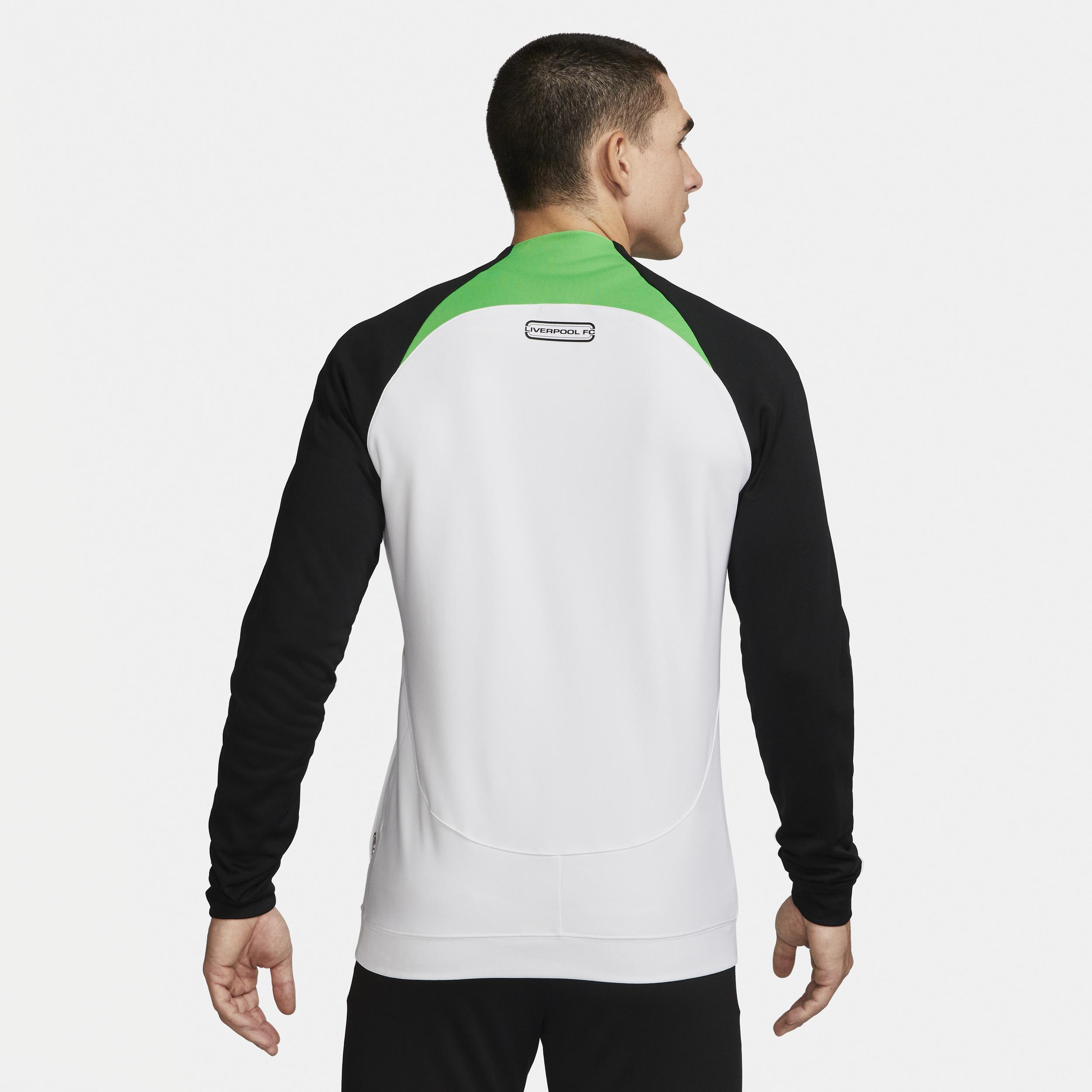 Mens Nike White Liverpool Academy Pro Anthem Raglan Performance Full-Zip Jacket Product Image