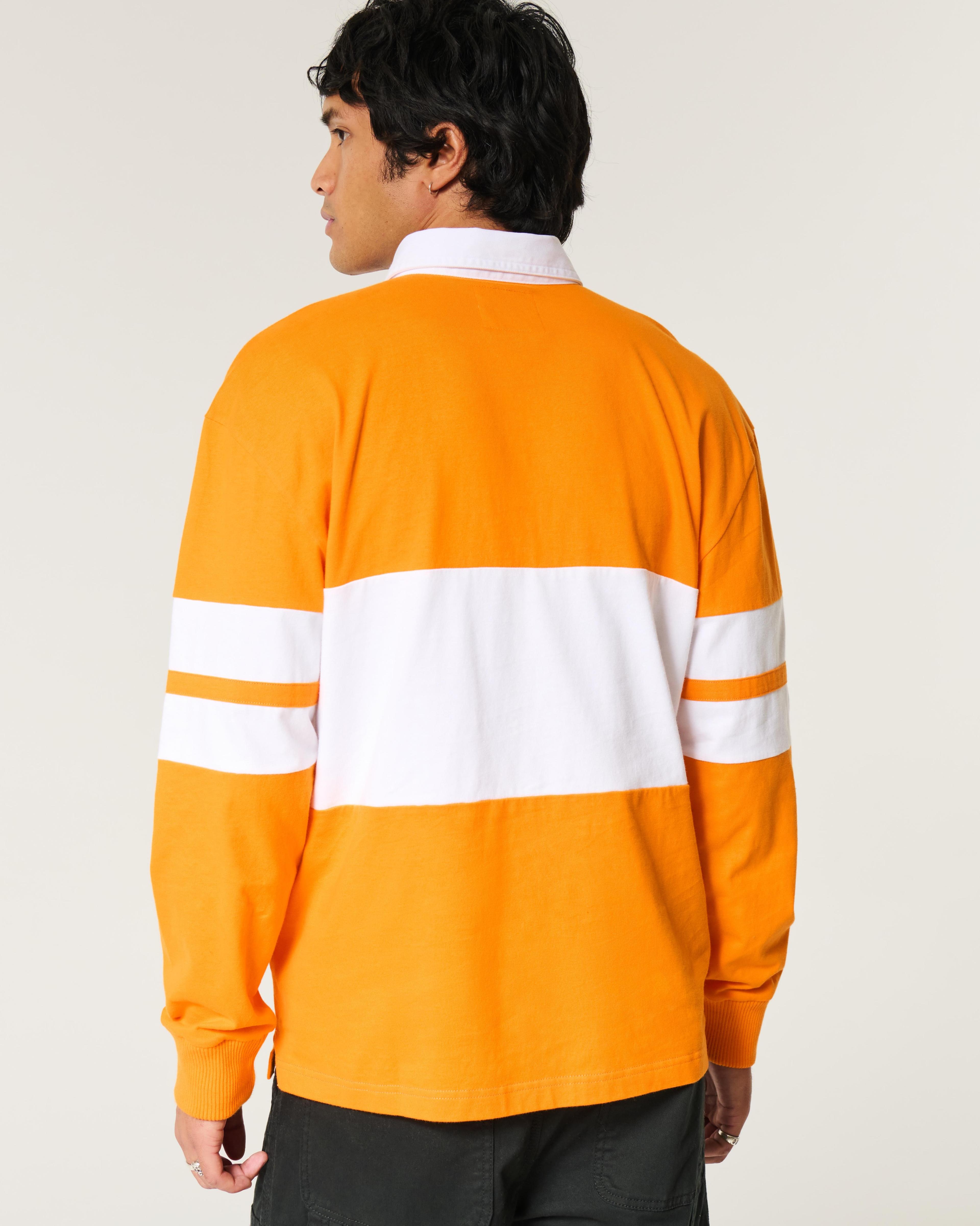 Boxy Heavyweight McLaren Graphic Rugby Polo Product Image