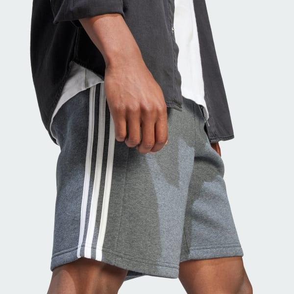 Essentials Fleece 3-Stripes Shorts Product Image