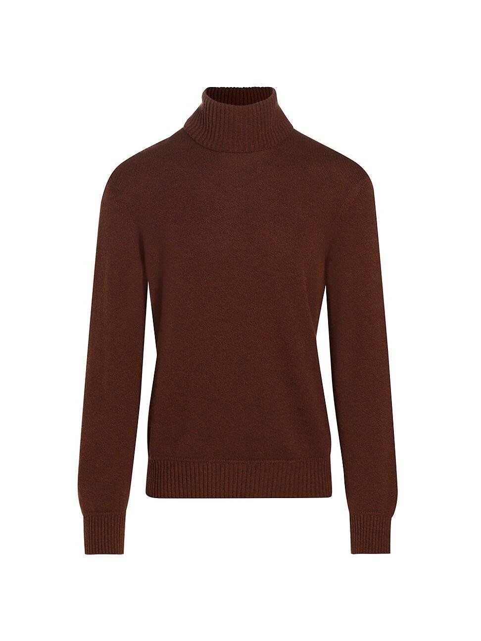 Mens Cashmere Turtleneck Sweater Product Image