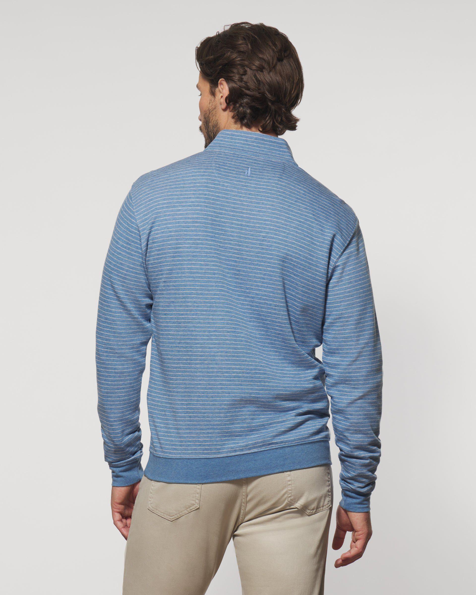 Skiles Striped 1/4 Zip Pullover Male Product Image