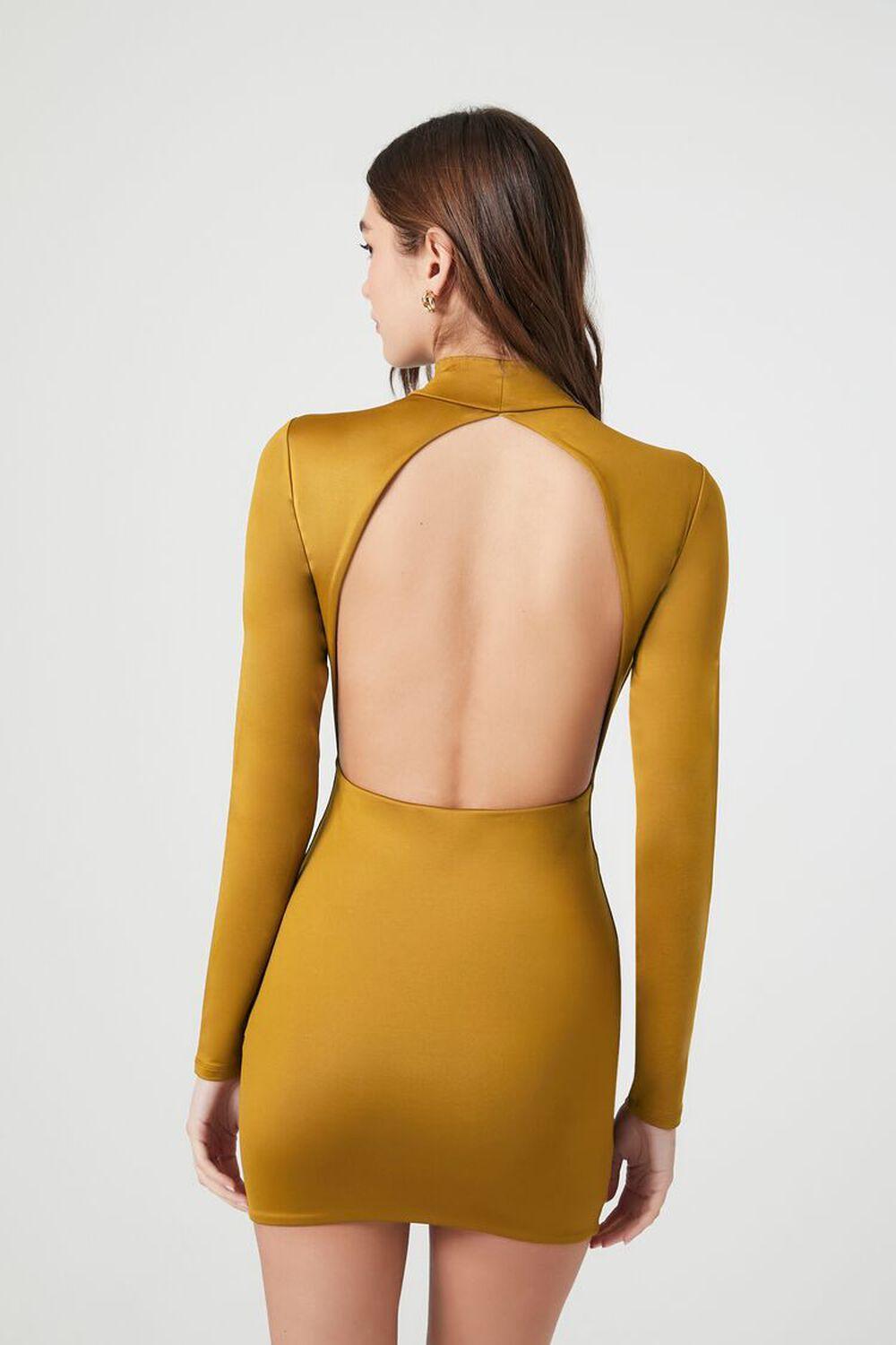 Contour Sculpt Open-Back Mini Dress | Forever 21 Product Image