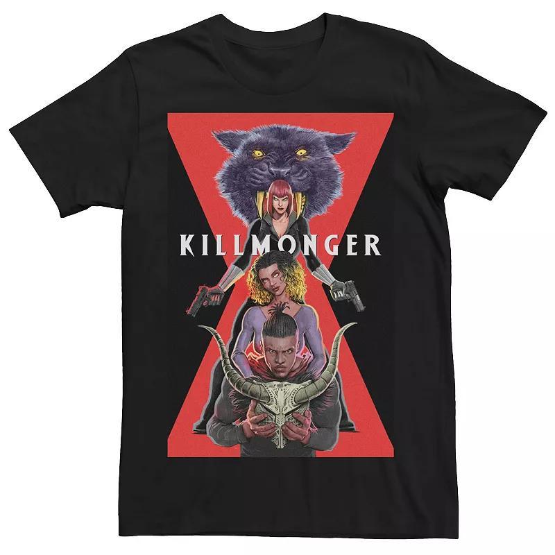 Mens Marvel Killmonger Widow Stack Tee Product Image