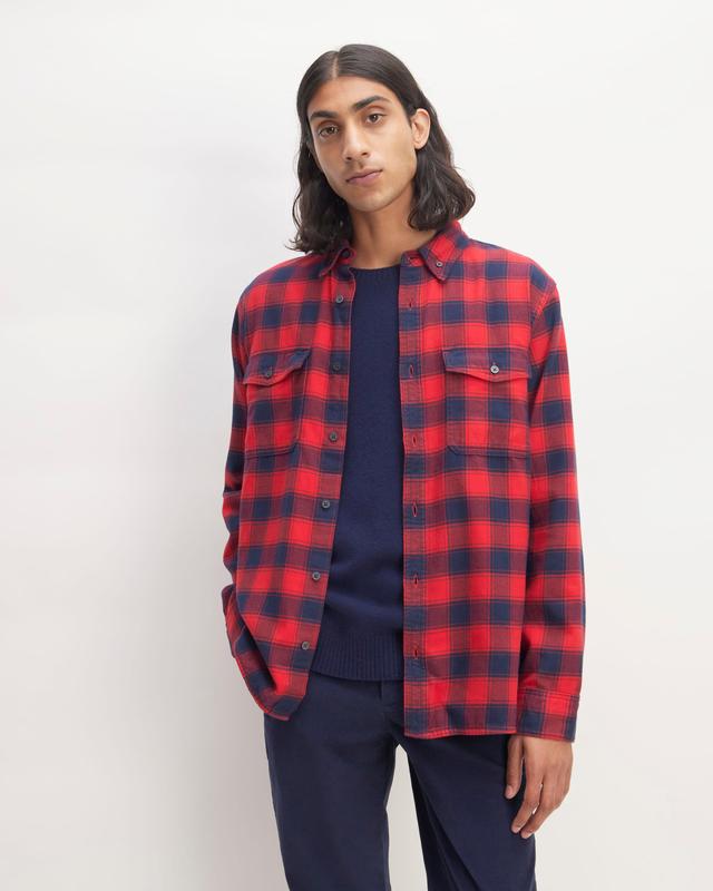 Mens Brushed Flannel Shirt by Everlane Product Image