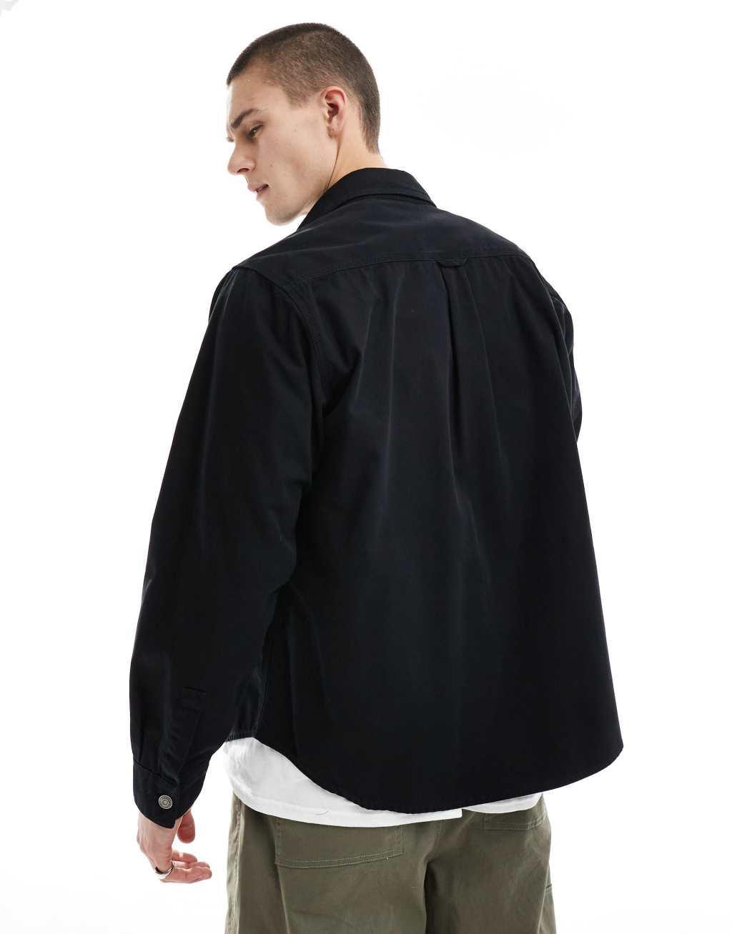 HUGO RED shirt in black Product Image