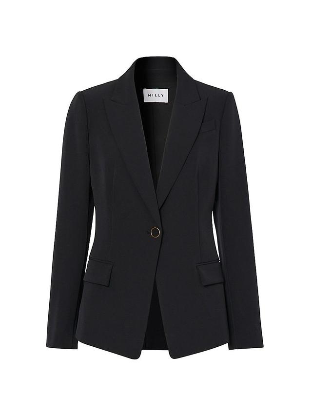 Milly Cady Avery One-Button Blazer Product Image