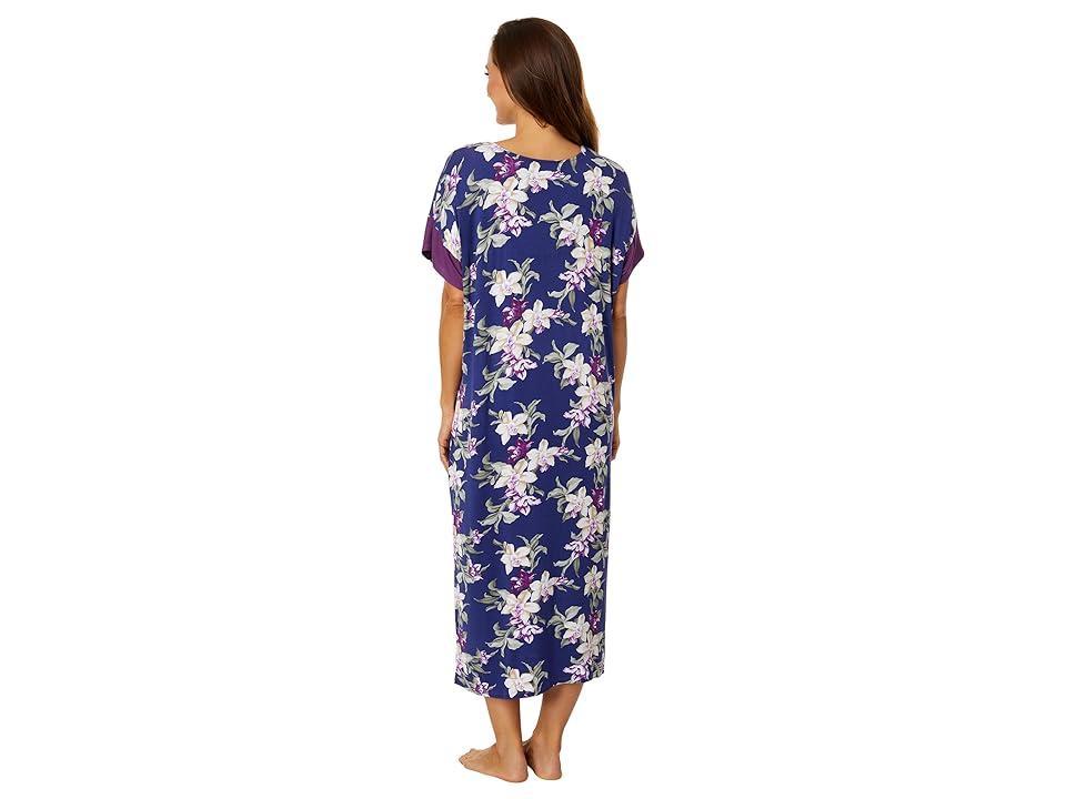 Tommy Bahama Short Sleeve Caftan Floral) Women's Pajama Product Image