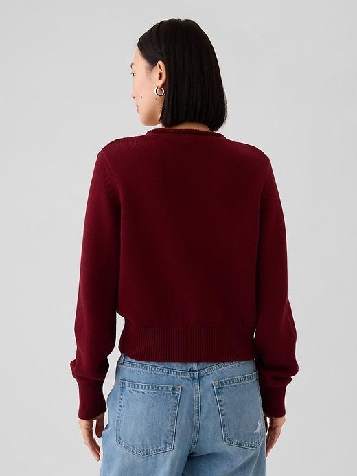 Cropped Rollneck Sweater Product Image