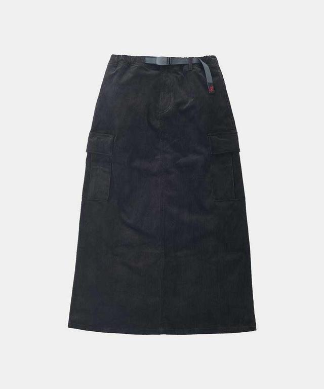 Corduroy Long Cargo Skirt Female Product Image