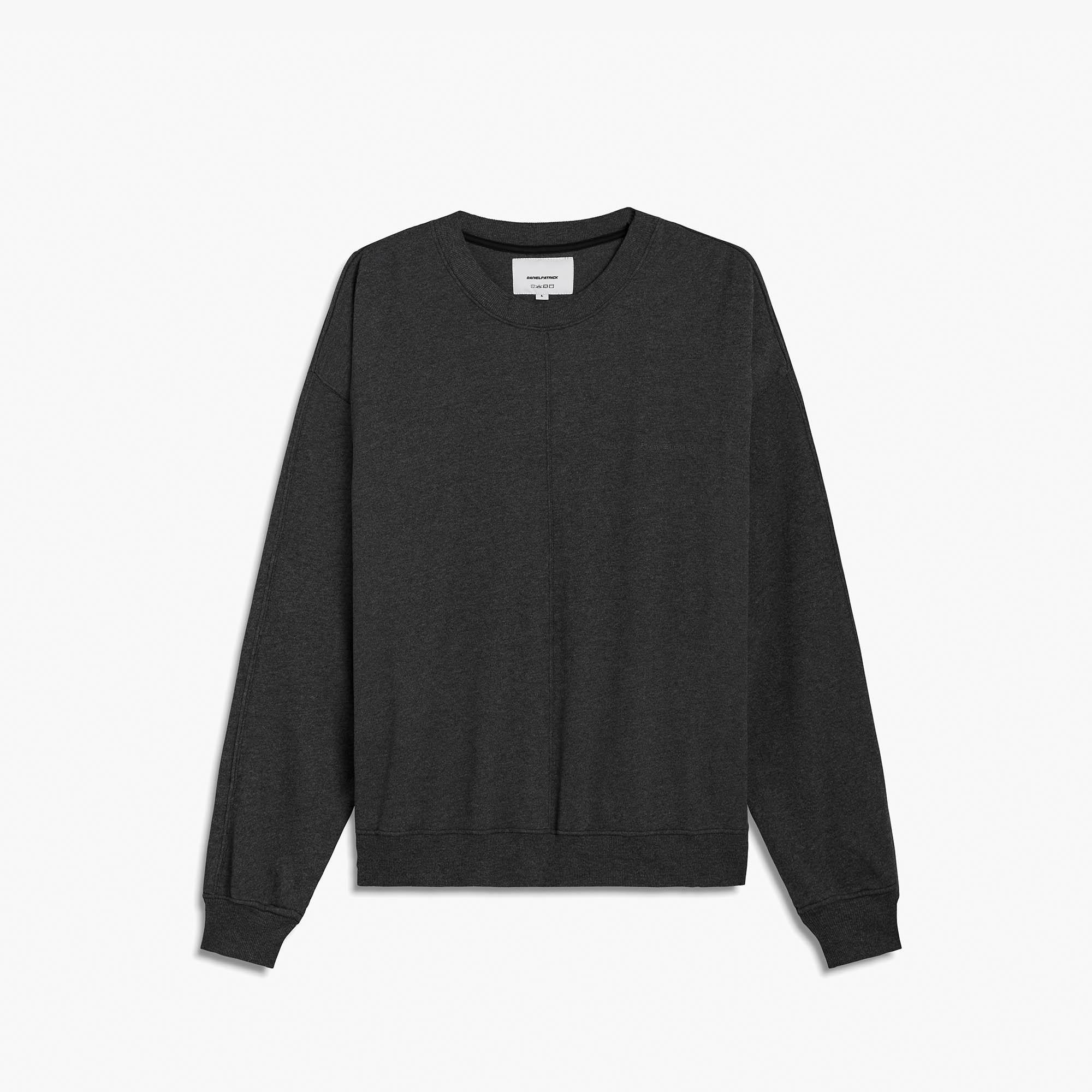 loop terry standard sweatshirt / black heather Product Image