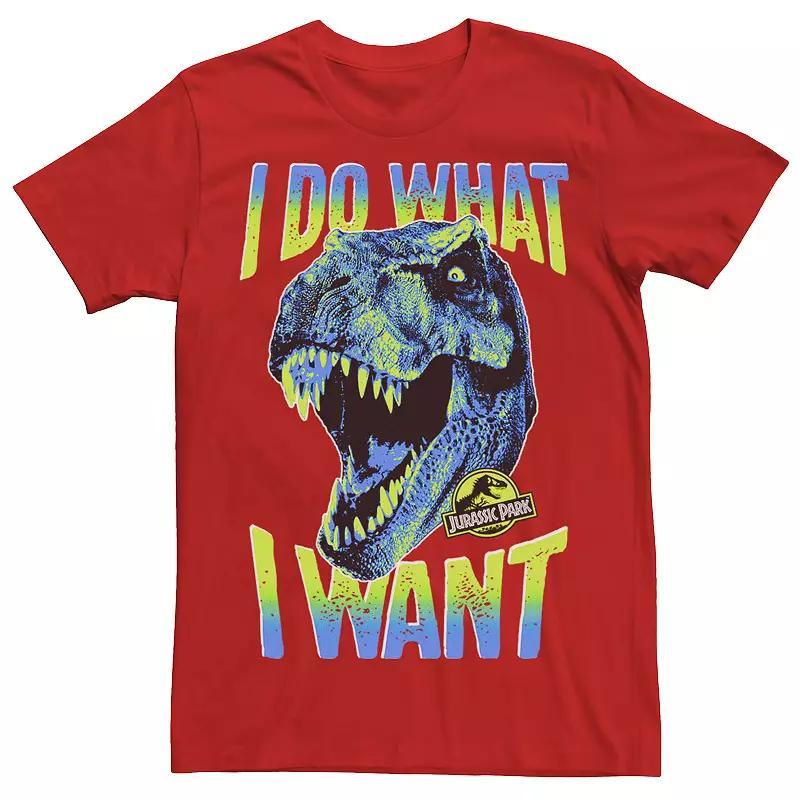 Mens Jurassic Park T-Rex I Do What I Want Tee Product Image