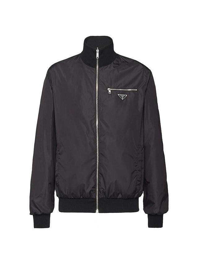 Mens Reversible Wool And Nylon Jacket Product Image