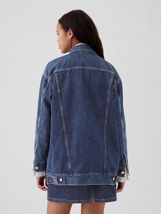 Oversized Icon Denim Jacket Product Image