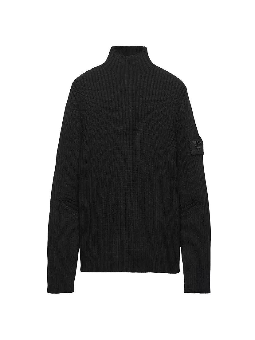 Wool Mock Turtleneck Sweater Product Image