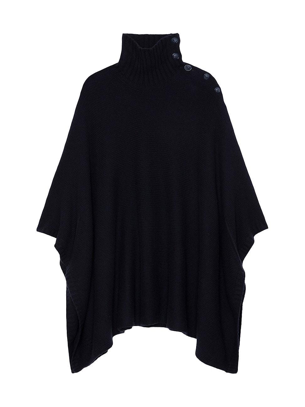 Womens Palma Cashmere Poncho Sweater Product Image