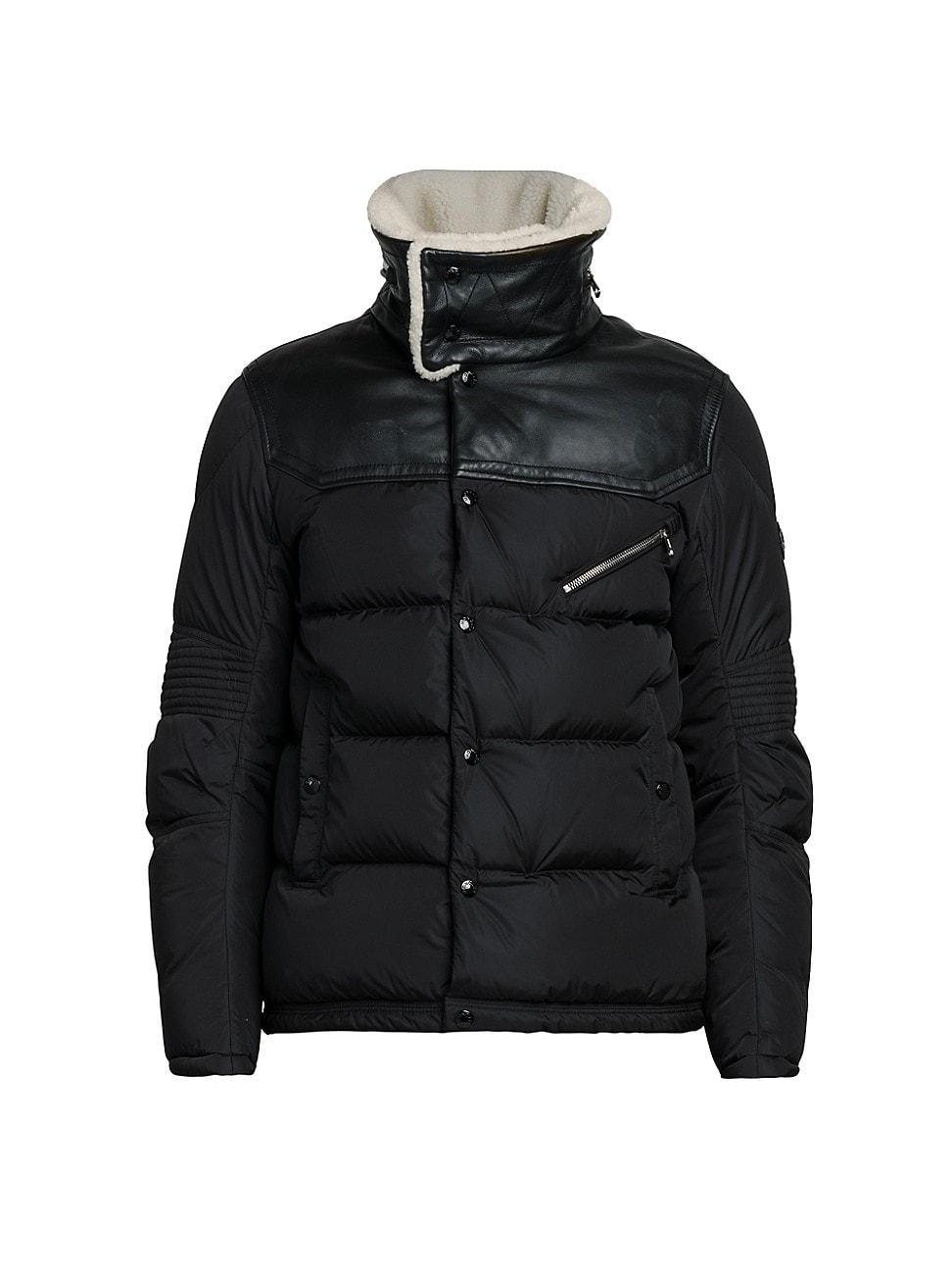 Mens Moncler Man Leo Biker Jacket Product Image