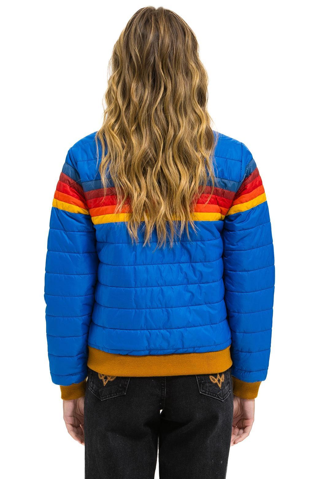 5 STRIPE JACKET - SNORKEL BLUE Female Product Image