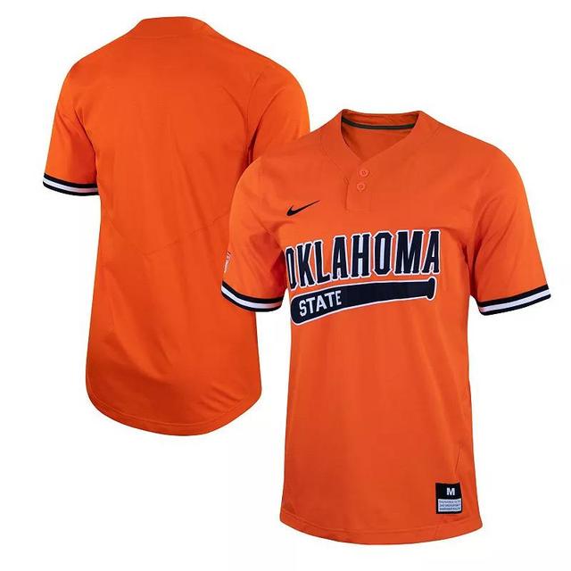 Mens Nike Oklahoma State Cowboys Two-Button Replica Baseball Jersey Product Image