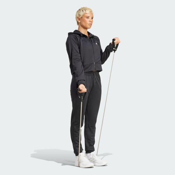 AEROREADY Game and Go Full-Zip Hooded Fleece Jacket Product Image