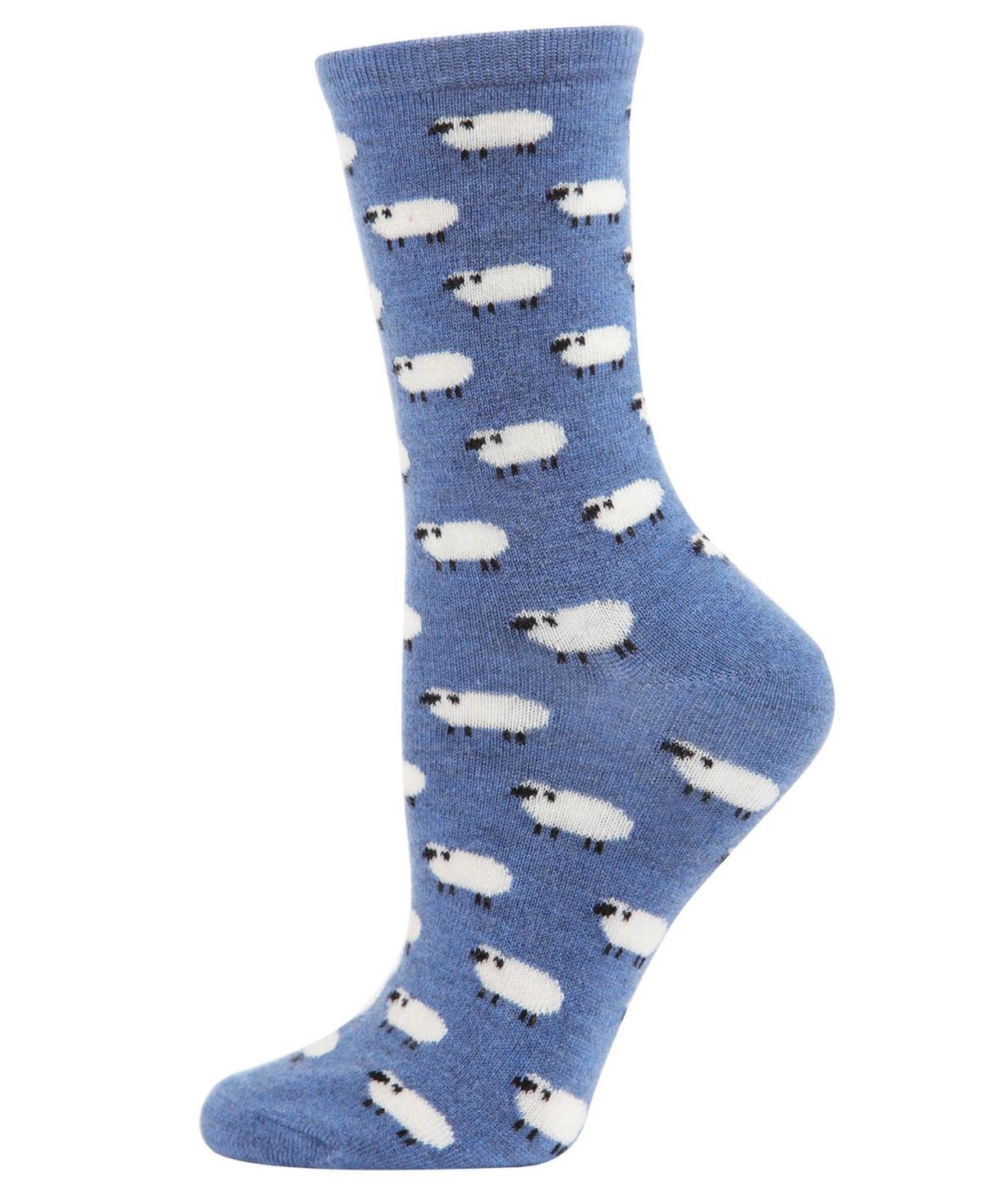 Womens Cashmere Blend Crew Socks Product Image