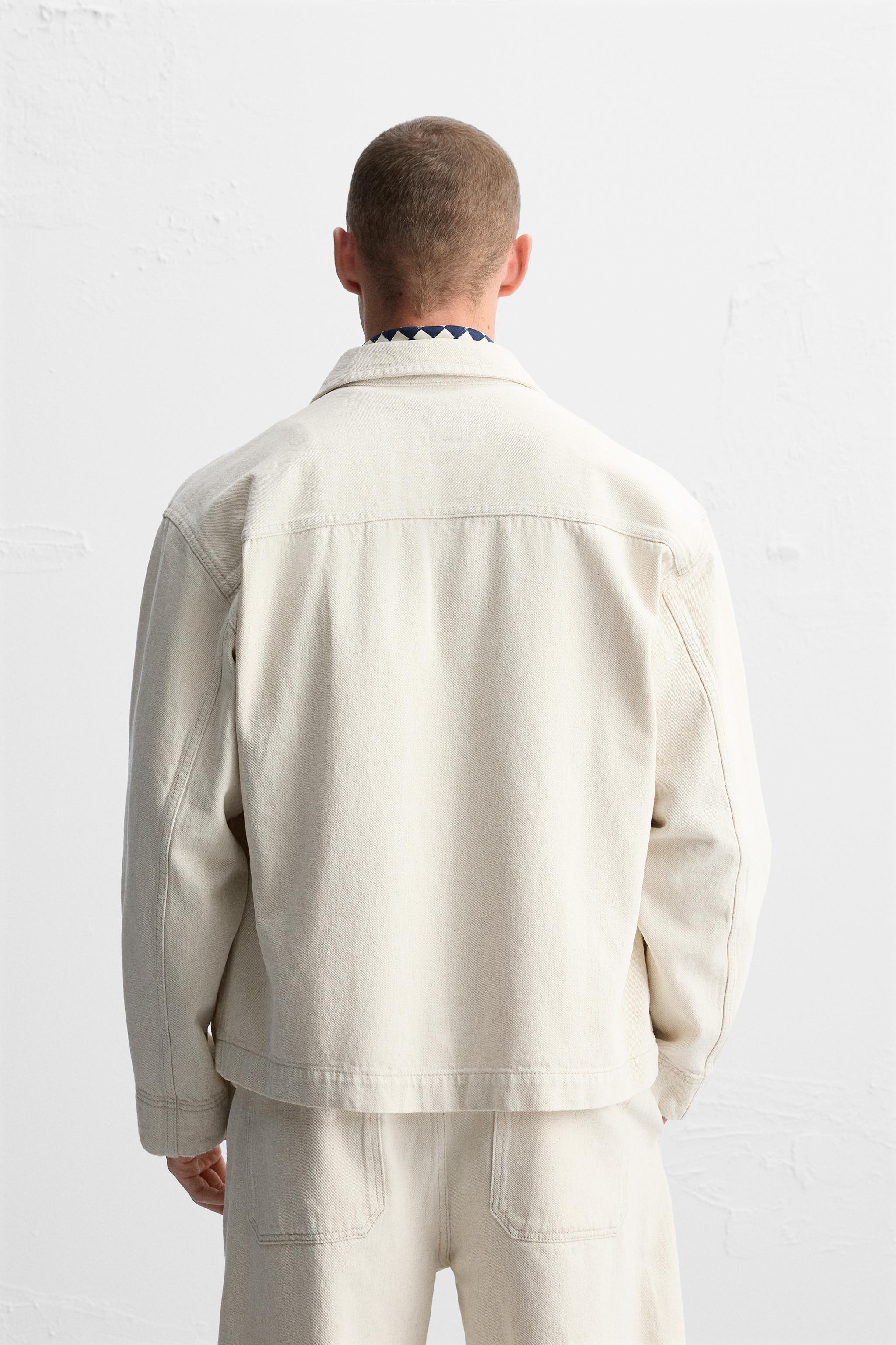 COTTON - HEMP DENIM OVERSHIRT Product Image