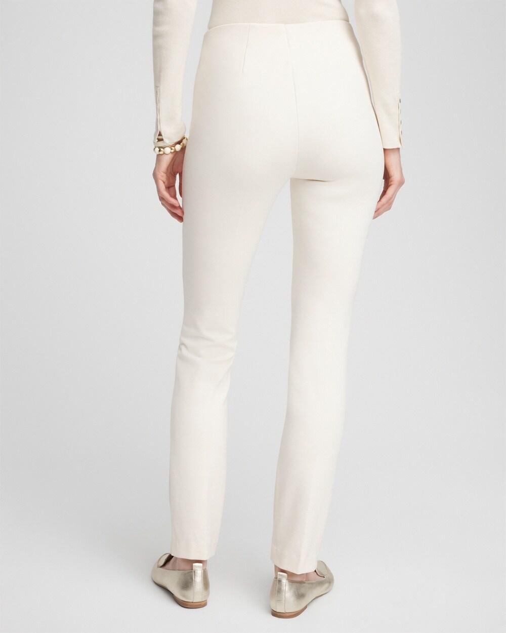 Juliet Ponte Trim Detail Ankle Pants Product Image