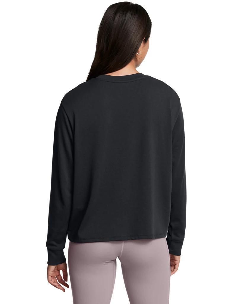 Women's UA Heavyweight Boxy Cropped Long Sleeve Product Image