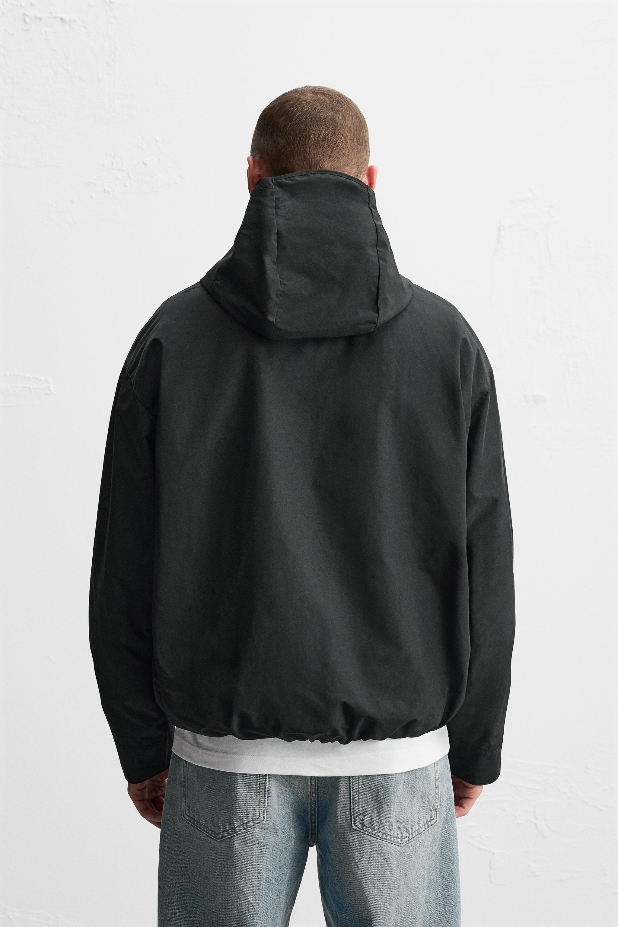 WATER REPELLENT HOODED JACKET Product Image